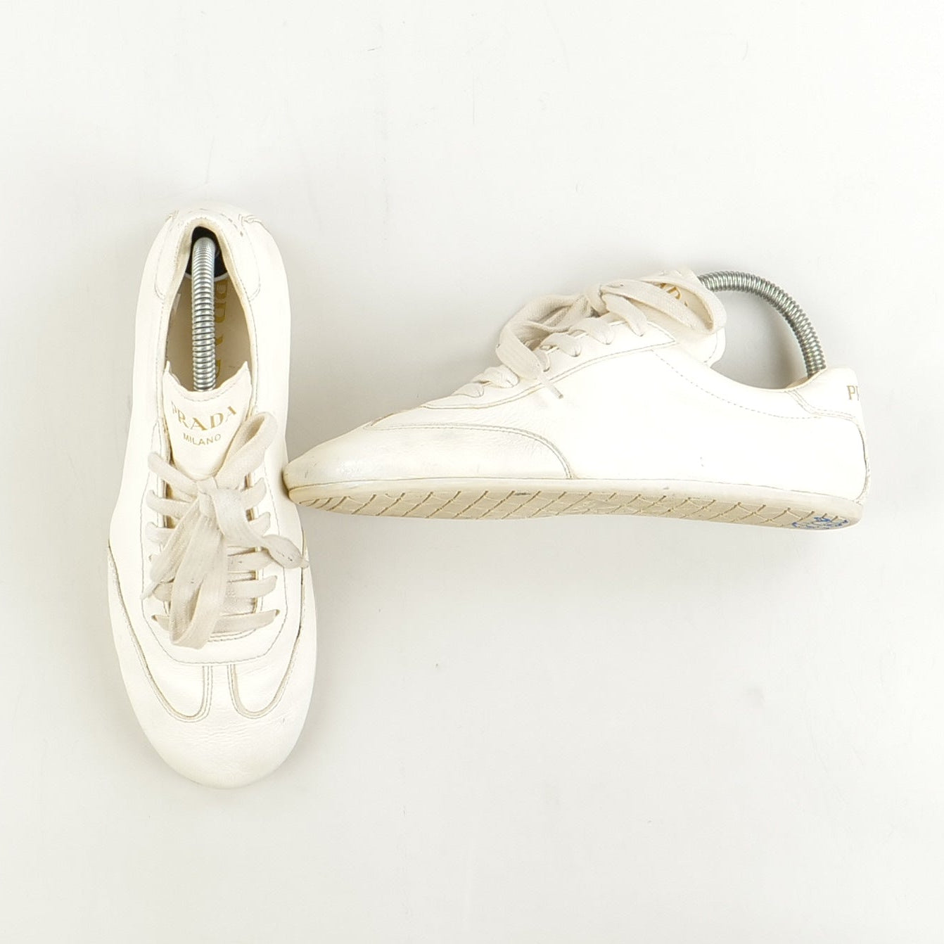 Prada Leather Sneakers – Deer Leather