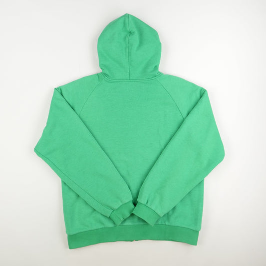 ERL Logo-print Zip-up Hoodie In Green