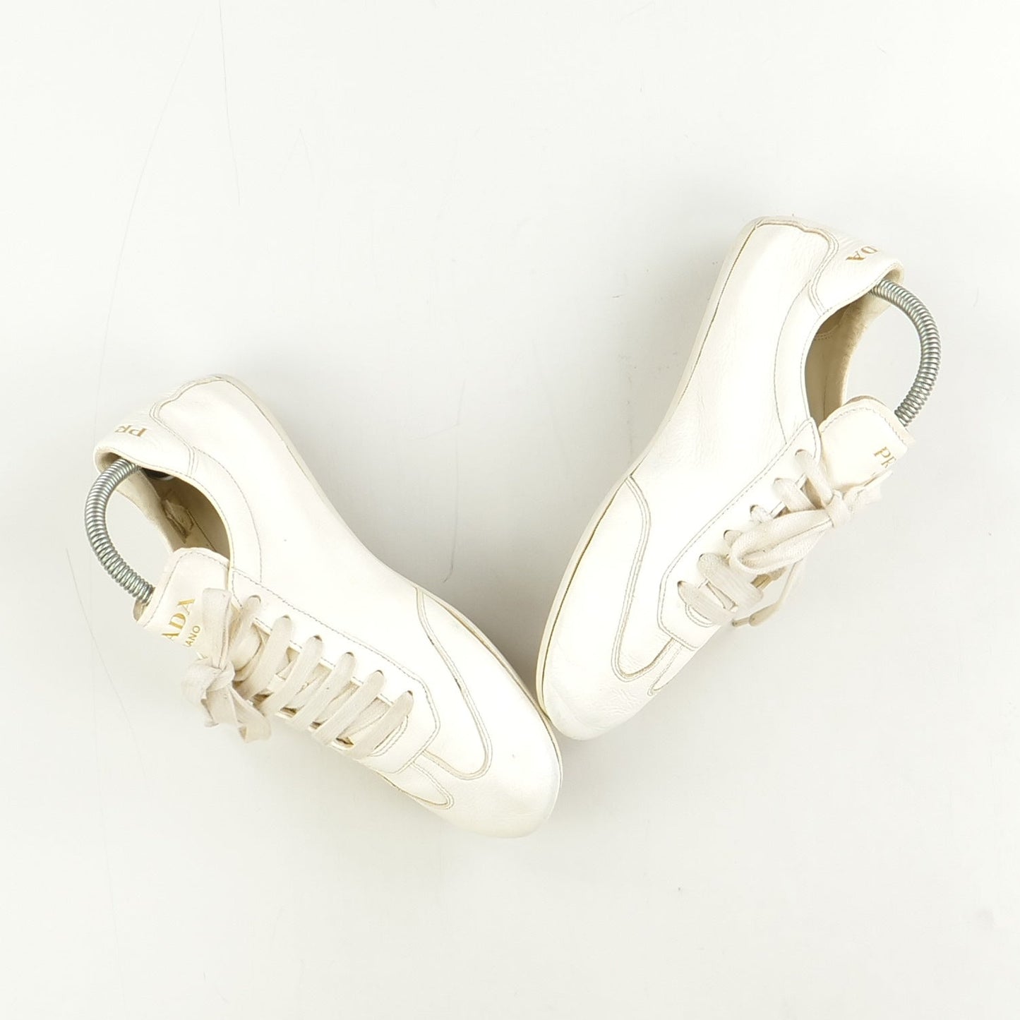 Prada Leather Sneakers – Deer Leather