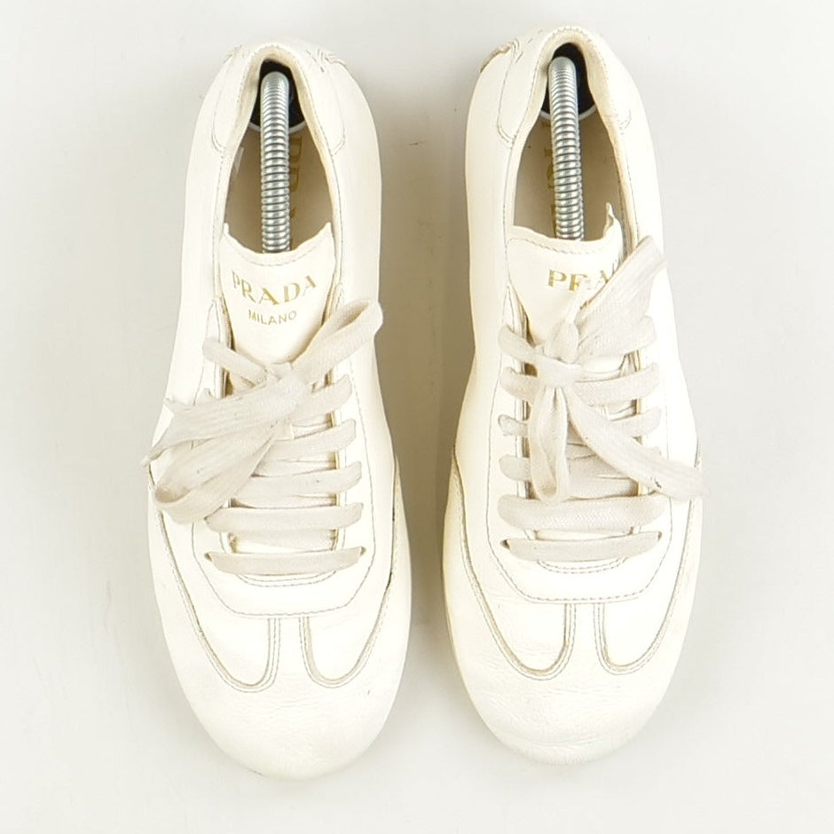 Prada Leather Sneakers – Deer Leather