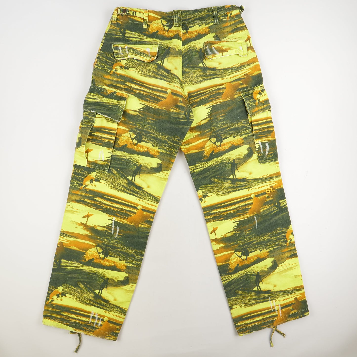 ERL Print cotton cargo pants